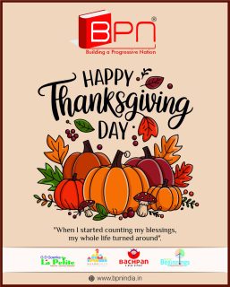🧡 Gratitude turns what we have into enough 🧡
This Thanksgiving Day, let’s pause to appreciate the love, laughter, and little moments that make life beautiful 🍂✨
Grateful for hearts that care, hands that help, and smiles that make every day brighter 🌻

#ThanksgivingDay #Gratitude #ThankfulHearts #SpreadLove #BeKind #PositiveVibes #ThankfulAndBlessed #BPNIndia