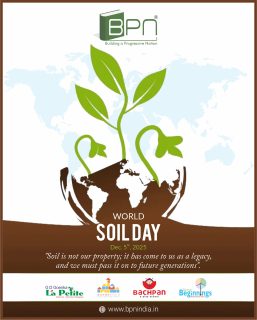 🌱 On World Soil Day, we celebrate the foundation of life beneath our feet.
Healthy soil means healthy food, a healthy planet, and a better future for all.
Let’s nurture the earth that nurtures us. 🤍🌍
#WorldSoilDay #SaveSoil #SoilHealth #SustainableFuture #EcoFriendlyLiving #ProtectOurPlanet #GreenInitiative #bpnindia