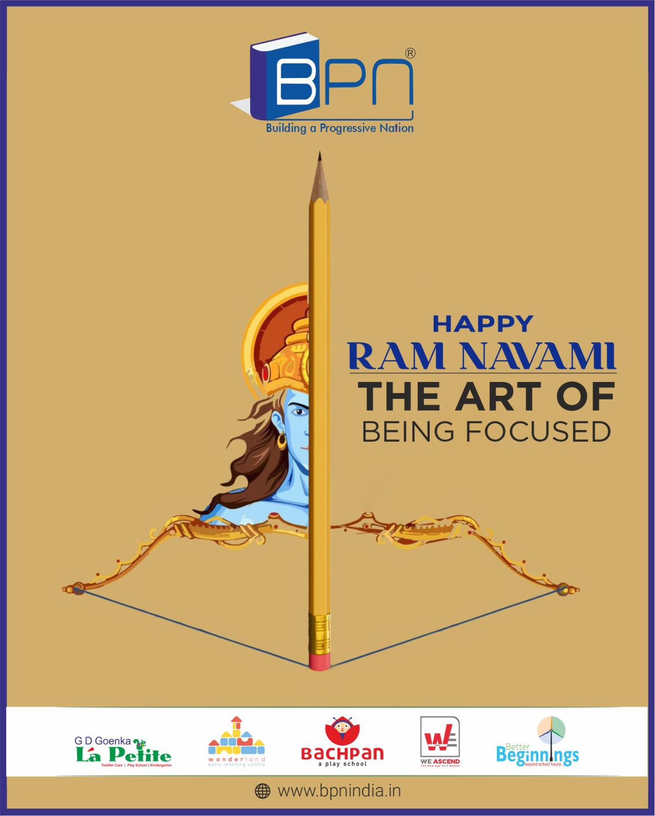 On this sacred occasion of Ram Navmi, may Lord Ram bless our lives with strength, wisdom, and righteousness. May his ideals inspire us to walk the path of truth and kindness every day. 🙏✨
Wishing everyone peace, prosperity, and happiness on this divine day. Jai Shri Ram! 🚩
#RamNavmi #JaiShriRam #RamNavami2026 #FestiveVibes #Blessings #IndianFestivals #Spirituality #bpnindia