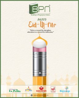 🌙✨ Eid Mubarak from our family to yours!
May this Eid bring happiness, prosperity, and beautiful moments to you and your loved ones.
#EidUlFitr #EidMubarak #FestiveGreetings #CelebratingTogether #BPNIndia