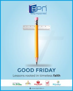 On this Good Friday, let us remember the power of sacrifice, love, and forgiveness. May this day inspire us to spread kindness, hope, and compassion in our lives. ✨🙏

#GoodFriday #Faith #Blessings #Hope #Peace #Gratitude #Kindness #BPNIndia  #FaithAndLove