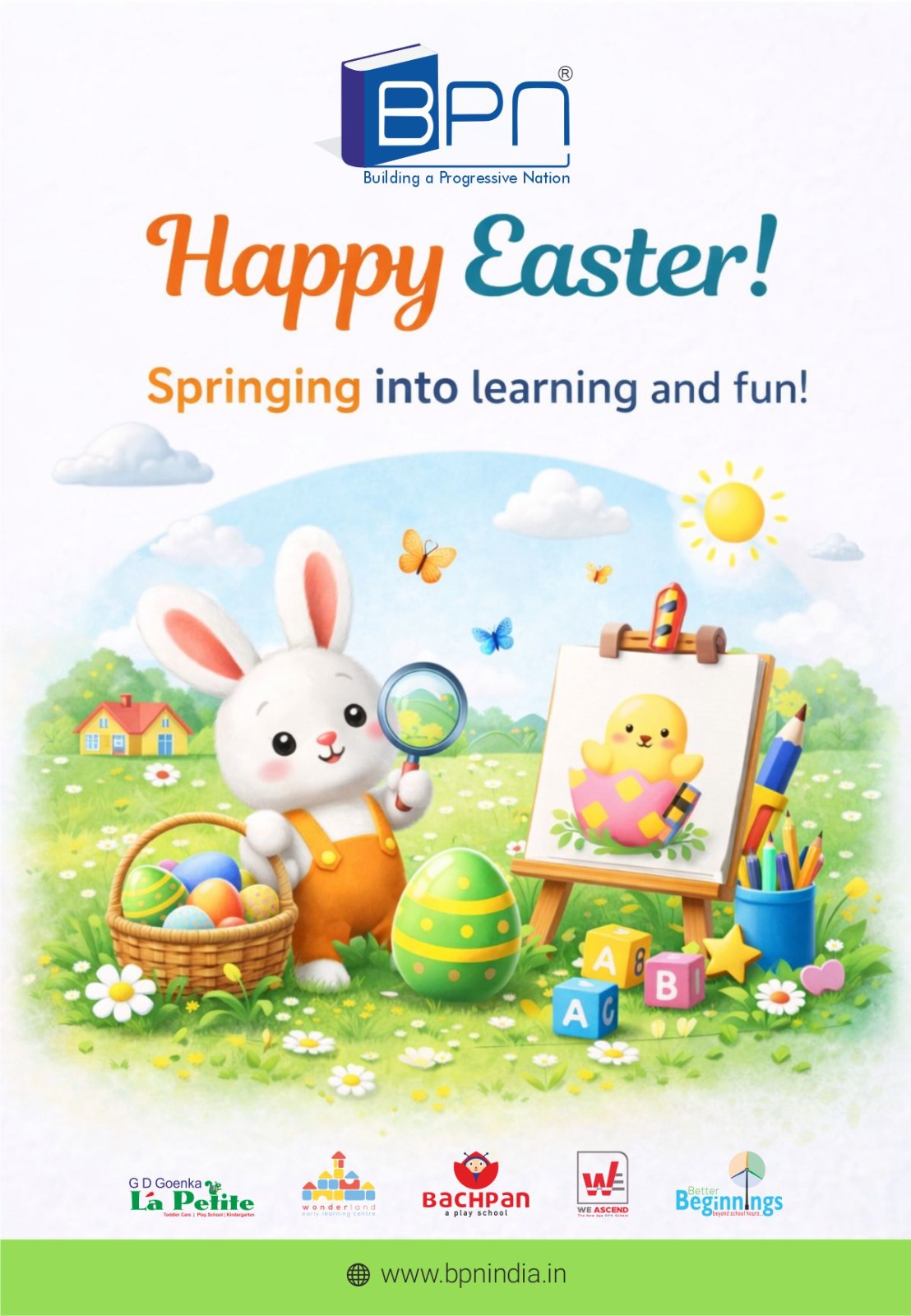 Celebrating the joy of new beginnings, love, and hope this Easter. May your day be filled with happiness, positivity, and beautiful moments with your loved ones. ๐ธ๐ฅ
#HappyEaster #Easter2026 #EasterJoy #NewBeginnings #HopeAndFaith #EasterCelebration #SpringVibes #CelebrateLife #EasterBlessings #BPNIndia