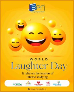 Laugh a little louder, smile a little brighter 😄
Because every giggle today builds a happier tomorrow for our little ones 💛

This World Laughter Day, let’s celebrate the pure joy, innocence, and endless smiles of childhood 🌈

#WorldLaughterDay #LittleSmilesBigDreams #HappyKids #JoyfulLearning #ChildhoodMagic #BPNIndia #SmileMore #PositiveVibesOnly