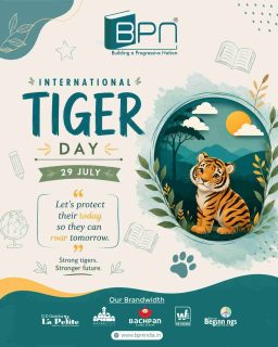 International Tiger Day

Today, we celebrate one of nature's most magnificent creatures and reaffirm our commitment to protecting wildlife and preserving biodiversity.

Every tiger plays a vital role in maintaining the balance of our ecosystems. Together, let's support conservation efforts and ensure a safer future for these majestic animals.

#InternationalTigerDay #SaveTigers #WildlifeConservation #ProtectNature #Biodiversity #EarthMatters #BPNIndia