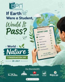 World Nature Conservation Day🌍🌿

Nature is our greatest gift, and protecting it is our shared responsibility. Every small step—from planting trees to reducing waste—helps build a healthier and greener future.

Let's work together to preserve the beauty of our planet for generations to come.

#WorldNatureConservationDay #ProtectNature #GoGreen #Sustainability #SaveEarth #NatureMatters #BPNIndia
