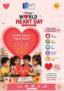 Your heart deserves care every single day. This World Heart Day, let’s choose healthier habits, stay active, eat well, and make heart health a priority.

Small changes today can lead to a healthier tomorrow.

#WorldHeartDay #HeartHealth #HealthyHeart #HealthyHabits #HeartCare #StayHealthy #HealthAwareness #HealthyLifestyle #BPNIndia
